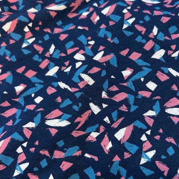 Pact Organic Blue Cotton Dress Size Small Small Fit Flare Pockets Sustainable - Picture 3 of 8